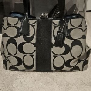 Chanel two way handbag